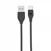 1 - كابل شحن USB-C سريع، أسود